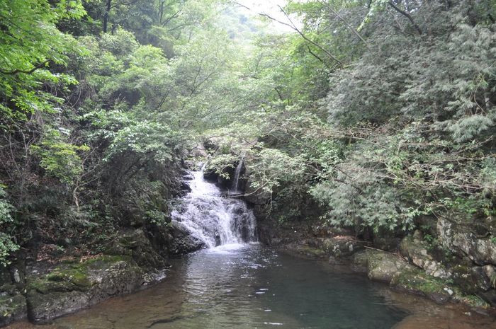 浙江杭州桐庐农家乐附近的风景区
