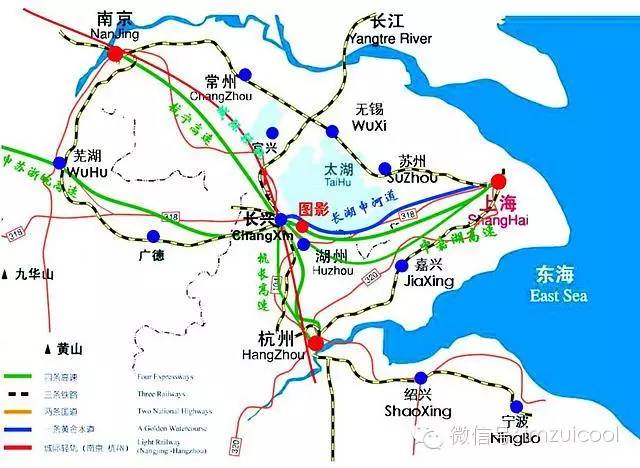 长兴旅游路线图