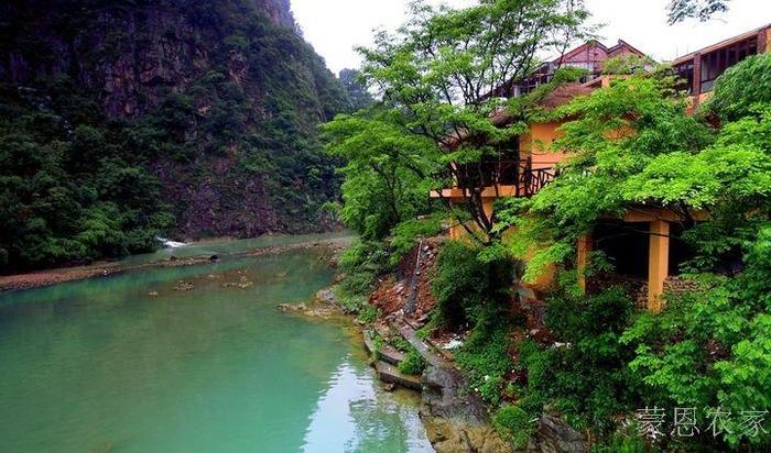 杭州农家乐 桐庐芦茨湾风景区
